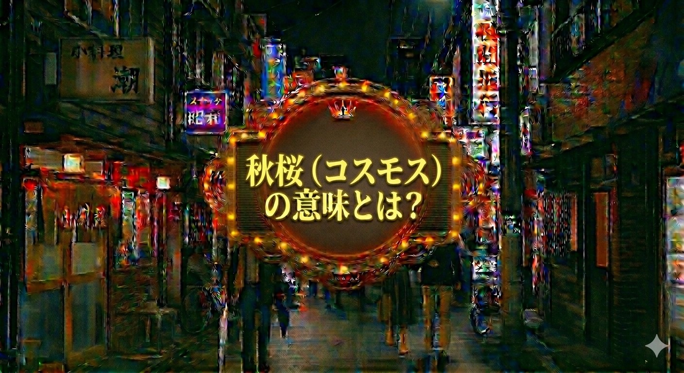 秋桜（コスモス） 意味とは