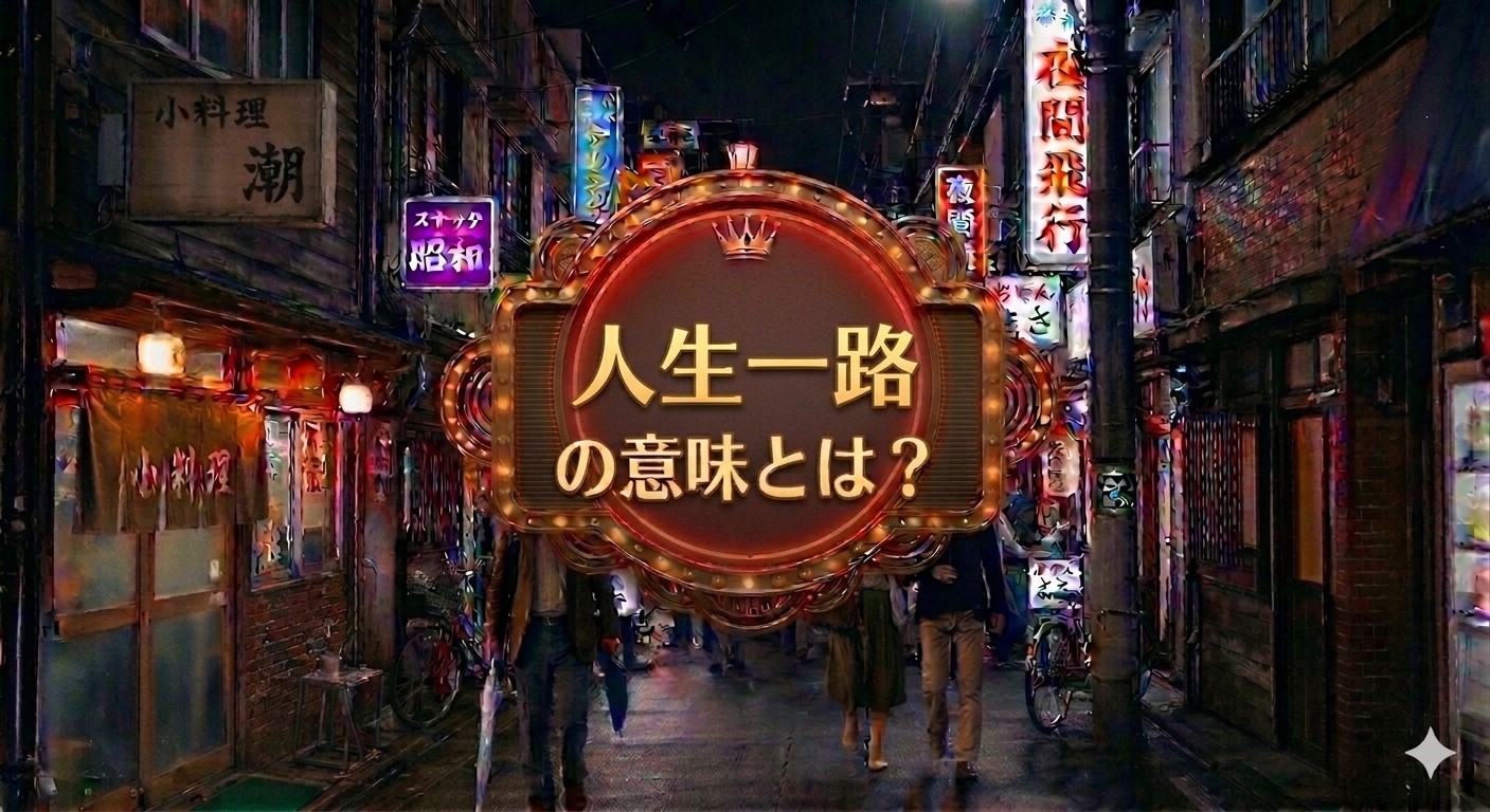 人生一路　の意味とは
