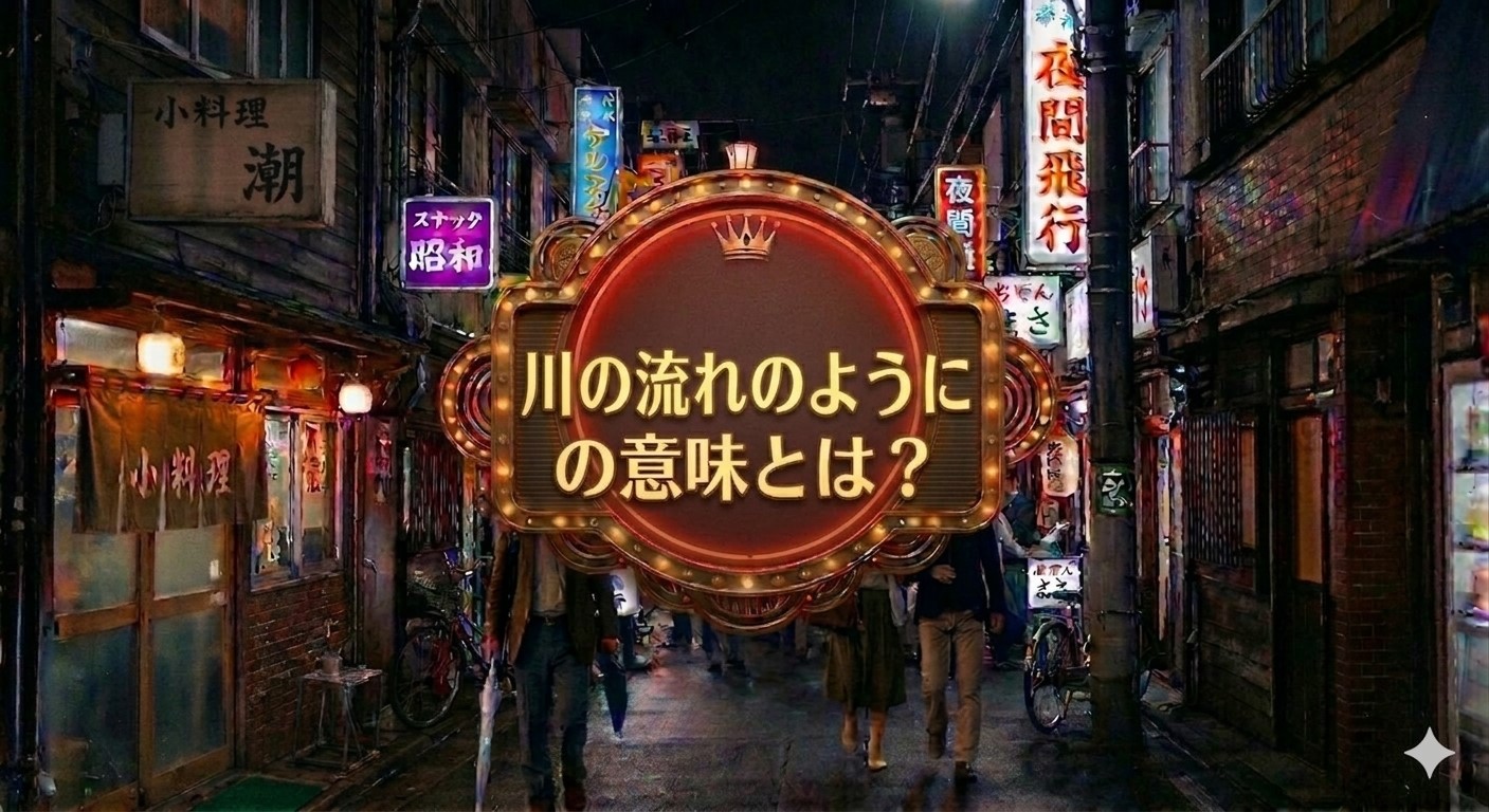 川の流れのように 意味とは